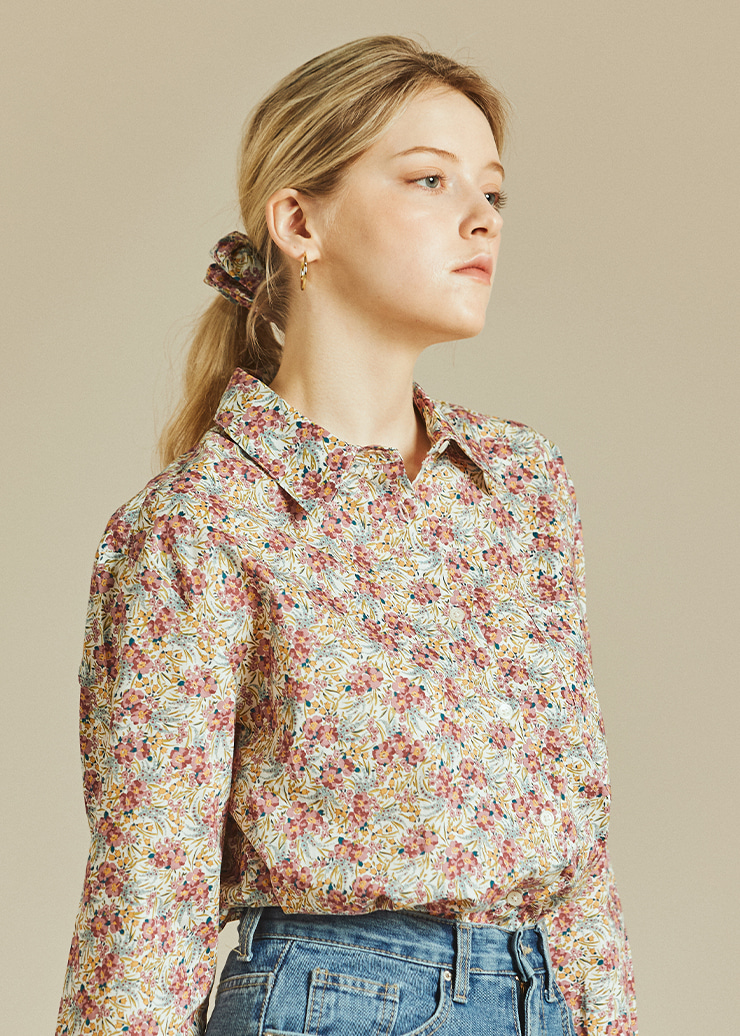 Swirling Petal Over-sized Shirts (Online Exclusive)