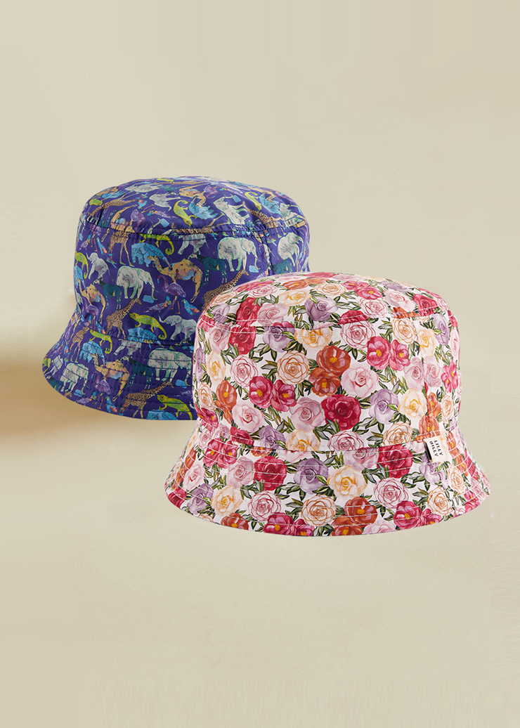 Nylon Bucket Hat Made with Liberty Fabrics (Waterproof)